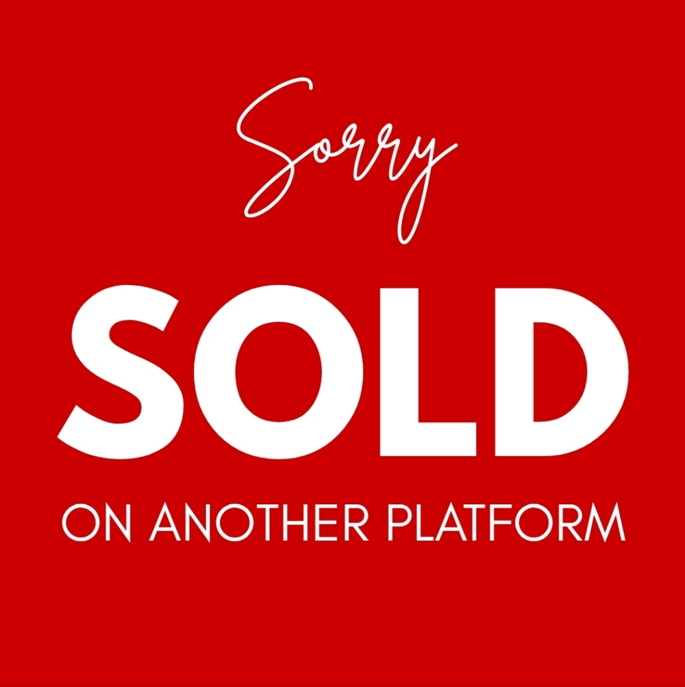 ❌SOLD ON ANOTHER PLATFORM❌